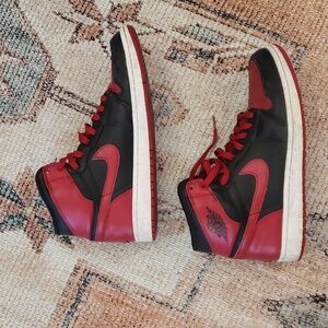Jordan 1 Bred from 60+ Pack. No box. Used.